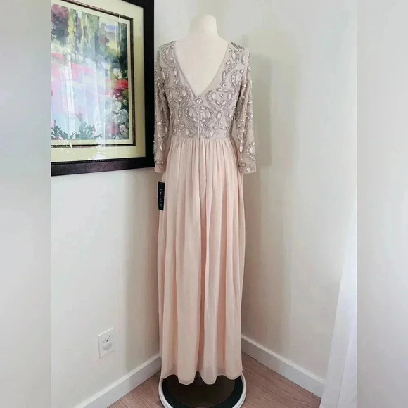 Anthropologie BHLDN Aidan Mattox Giada Dress Size US 6 - Picture 7 of 16